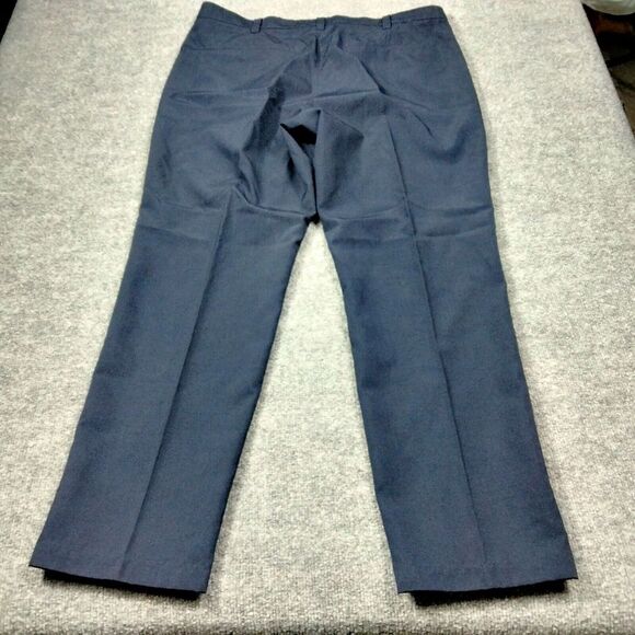 Bluffworks Pants Men's Size 37x30 Navy Blue Polyester Original Chino Regular Fit - Picture 6 of 11